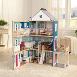 KidKraft Grand Anniversary Wooden Dollhouse with Furniture, Multicolor