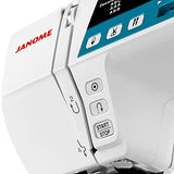 Janome 4120QDC Computerized Sewing Machine w/Hard Case + Extension Table + Instructional DVD + 1/4"