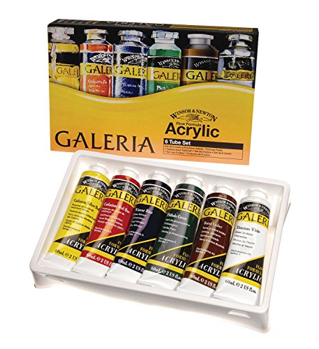 Galeria Acrylic 6 X 60ml Tube Set