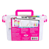 Fashion Angels Tie Dye Kit- Tote Bag Tie Dye Set (12639), Includes Storage Bin, Non Toxic Dyes, Complete Set with Tote Bag, Gloves, Elastic Bands, and Storage Bin, for Kids Ages 8 and Up