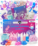 Original Stationery Mystery Slime Kit Surprise - DIY Slime Supplies Kit with Mystery Slime Box Add Ins for Fluffy, Cloud, Crunchy, Slime Activator, Unicorn Stuff, More