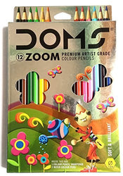 Doms Premium Artist Grade High Quality Colored Pencils Color Pencil Set (12 Count)