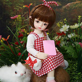 HGFDSA 1/6 BJD Doll SD Doll 26Cm Exquisite Fashion Female Doll Birthday Present Doll Child Playmate Girl Toy Fullset