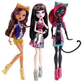 Monster High Boo York Out of Tombers Dolls 3 Pack Catty Noir, Draculaura and Clawdeen Wolf