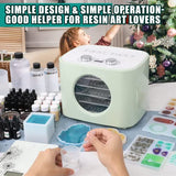 FAST MELT Resin Curing Machine Big Space Resin Dryer with 5 Removable Drawer Tray, 2 Hours Quick Curing Epoxy Resin Dryer Machine for Pendants, Jewelry, Art Craft, Epoxy Resin Casting Molds Silicone