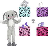 Barbie Cutie Reveal Dolls with Animal Plush Costume & 10 Surprises Including Mini Pet & Color Change, Gift for Kids 3 Years & Older