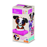 Orb Factory My Design 3D Dog Plush Toy (Multi-Colour)