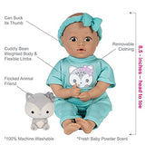 Adora Mini Baby Doll with Soft Flocked Wolf Friend- Be Bright Tots & Friends