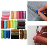 BIGTEDDY - 96pc Embroidery Kit Beginner Sewing Supplies Tools Travel Emergency Sew Accessories