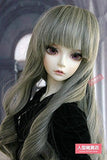BJD Doll Hair Wig 9-10 inch 22-24cm 1/3 SD DZ DOD LUTS Grey light yellow F114