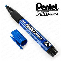 Pentel Cellulose Paint Marker - Medium Bullet Tip - MMP20 - Single - Blue