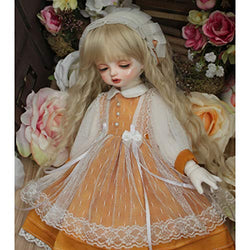 HMANE BJD Dolls Clothes 1/6, Multilayer Dress for 1/6 BJD Doll (No Doll)