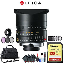 Leica 24mm f/3.8 Lens (11648) Complete Accessory Kit with Corel Photo Essentials Software (Mac)
