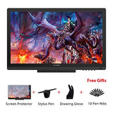 Huion KAMVAS GT-191 Graphics Drawing Tablet Monitor 8192 Levels Pen Pressure 19.5 Inch HD 1920