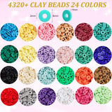 2 Storage Boxes Clay Beads for Bracelets Making kit,Preppy Bracelet Jewelry Making Supplies Letter Beads and Charms,Arts Crafts Gifts Set