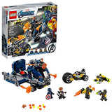 LEGO Marvel Avengers Truck Take-Down 76143 Captain America and Hawkeye Superhero Action, Cool Minifigures and Vehicles (477 Pieces)