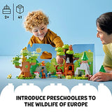 LEGO DUPLO Wild Animals of Europe 10979 Building Toy Set for Toddlers, Preschool Boys and Girls Ages 2-5 (85 Pieces)