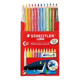 Staedtler watercolor pencils Luna 12 color set Short 1371001C12