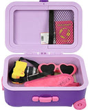 Click N' Play 18” Doll Travel Carry On Suitcase Luggage 7Piece Set with Travel Gear Accessories, Perfect for 18" American Girl Dolls