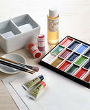 Nihonga Sumi-e Tube Watercolor Paints -30 colors -color Number 31-60 by Lucky omen