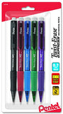 Pentel Twist-Erase Express Automatic Pencil, 0.7mm, Medium Line, Assorted Fashion Colors, 5 Pack
