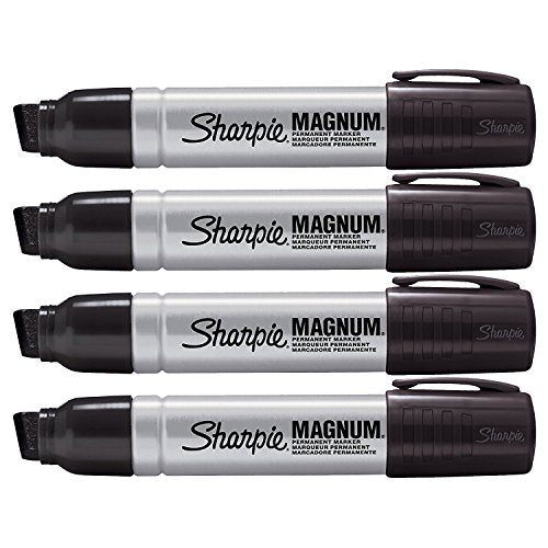 Sharpie Magnum Extra Large Chisel Tip Black Permanent Marker in the Writing  Utensils department at