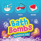 XXTOYS Bath Bombs Science Lab - DIY Bath Bomb Making Kit, Create 10 Bath Bombs- Great Gifts for Girls Age 8-12, Crafts Kit for Girls, Spa Kit for Girls, Science Kit Age 5-8