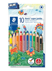 STAEDTLER Noris Club 129 NC10 Super Jumbo Colouring Pencils Box 10
