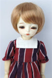 Doll Wigs JD205 1/6 1/4 1/3 Short Boyish Cut Synthetic Mohair BJD Doll Wigs (Golden Blond, 6-7inch)