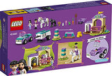 LEGO Friends Horse Training and Trailer 41441 Building Kit Friends Stephanie and Emma and 2 Animals; New 2021 (148 Pieces)