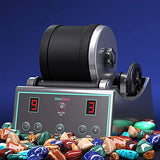 Dan&Darci Mega Rock Tumbler Refill Kit - 9 Varieties of Gems - 0.5 lb, 4 Grit Levels, Jewelry Fasteners, Compatible with All Tumblers Rock Tumbling Supplies