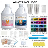 Nicpro 1 Gallon + 64 OZ Crystal Clear Epoxy Resin Kit