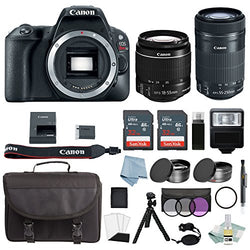 Canon EOS Rebel SL2 Bundle With Canon EF-S 18-55mm IS STM & EF-S 55-250mm IS STM Lens + Canon SL2