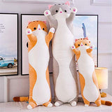 Sameno Toys Bouanq Super Soft Plush Toy - Long Cotton Cute Cat Doll Plush Toy Soft Stuffed Sleeping Pillow Great Gift for Your Lovely Girlfriends or Your Cute Kids