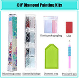 5D Diamond Painting Kits for Adults,Sunflowers Diamond Painting Full Drill Round Crystal Rhinestone Diamond Painting Kits,Diamond Arts Craft for Home Wall Decor 13.8x17.7inch