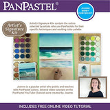 PanPastel 30252 Joanne Barby 20 Color Ultra Soft Artist Pastel Seascape Painting Kit w/Sofft Tools & Palette