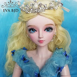 Cinderellas' Ball 1/3 SD Doll 24" Jointed Gift Girl Bjd Doll + Makeup + Full Set