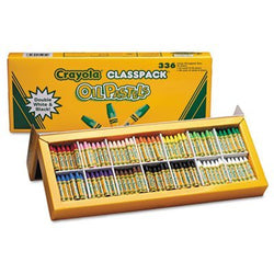 Oil Pastels,12-Color Set, Assorted, 336/Pack, Sold as 1 Package