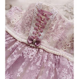 HMANE BJD Doll Clothes 1/3, Wisteria Lace Dress for 1/3 BJD Dolls (No Doll)