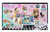 L.O.L. Surprise O.M.G. to-Go Diner Playset with 45+ Surprises Including Color Change Features and Exclusive Fashion Doll, Miss Sundae – Great Gift for Kids Ages 4+