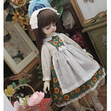 HMANE BJD Dolls Clothes 1/6, Sunflower Dress for 1/6 BJD Doll (No Doll)