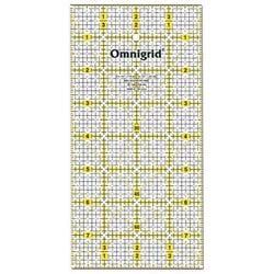 Dritz Omnigrid 4-Inch by 8-Inch Quilter's Ruler