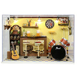 Danni Furniture DIY Doll House Wooden Miniature Doll Houses Furniture Kit Puzzle Handmade Dollhouse Craft Toys for Children Girl Gifts