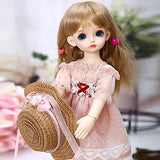 W&Y BJD Doll,1/6 SD Dolls 10Inch Jointed Gift BJD Doll +Makeup +Full Set Lovers DIY Toys Cosplay Fashion Dolls,Best Gift for Girls