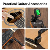 Donner Acoustic Guitar Beginner Adult Soild Spruce Top Dreadnought Acustica Guitarra Bundle Starter Kit Full Size 41 Inch with Gloss Finish Bag Tuner Truss Rod Pickguard String Winder DAD-812