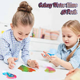 iMelitoy Galaxy Slime 48 Pack, Kids Slime Party Favors, Classroom Prize, Christmas Goodie Bag Stuffers, Valentine for Kids, Super Soft and Non Sticky Ultimate Slime Kits for Girls Ages 7 12
