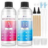 Clear Epoxy Resin 1 Gallon and 32oz 2-Part Epoxy Resin Kit for Tabletops, Countertops