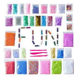 The Ultimate Slime Charm Supplies Kit | 60 Pack by 44 Town |