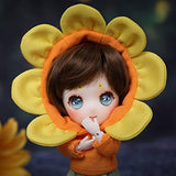 KSYXSL BJD Dolls 1/12 Ball Joints Doll Action Figure Female Body 13cm 5.1 Inch Doll with Clothes Shoes Big Eyes Wig Makeup for Girl as Gift