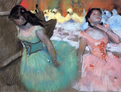 Edgar Degas The Entrance of the Masked Dancers - 18" x 24" Premium Archival Print